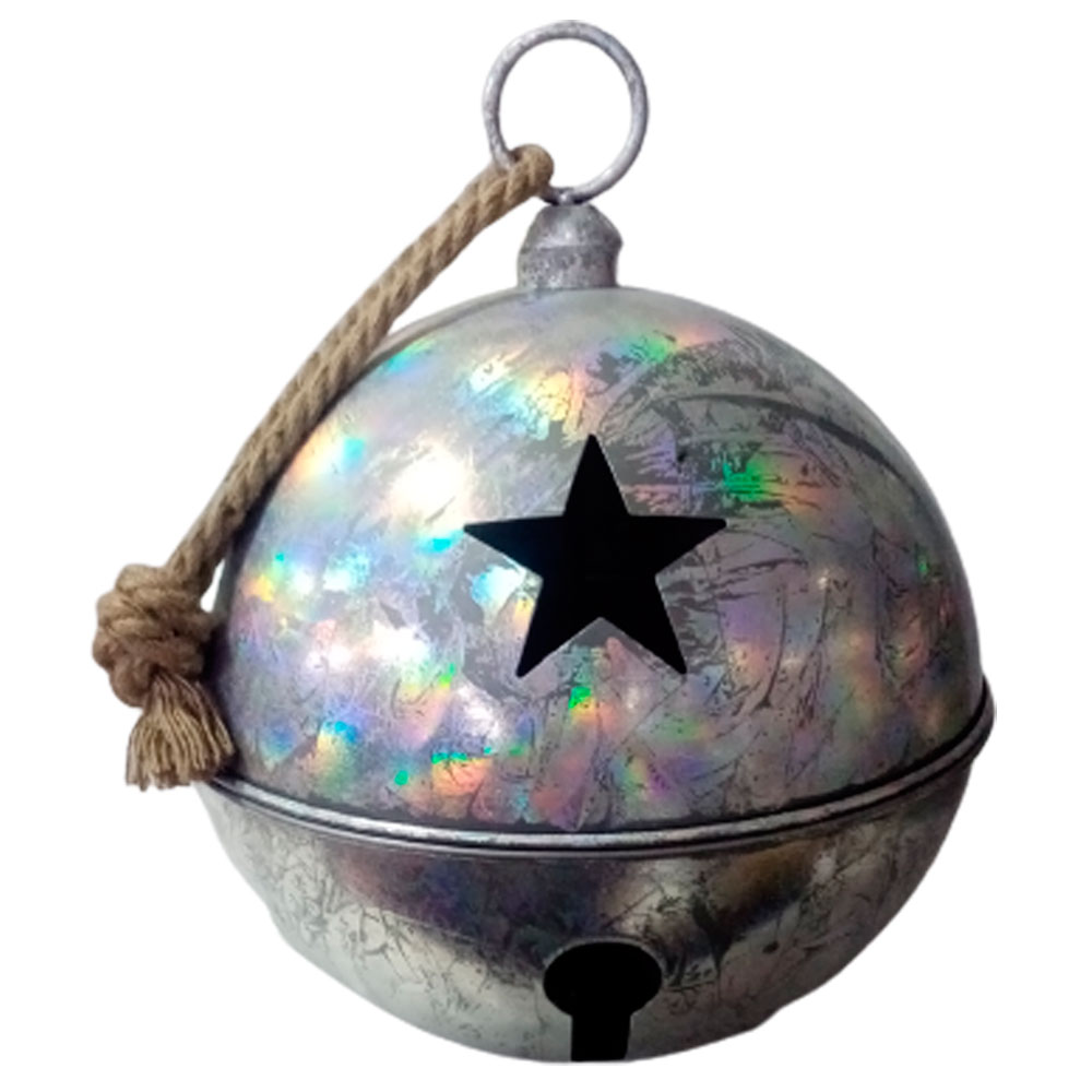 Cascabel de metal iridiscente - Galerías el Triunfo - 074072300373