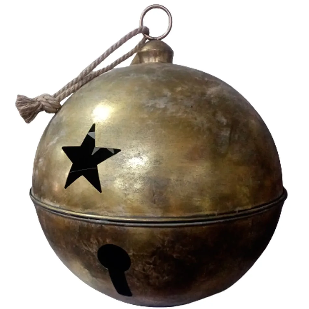 Cascabel de metal dorado - Galerías el Triunfo - 074072300379