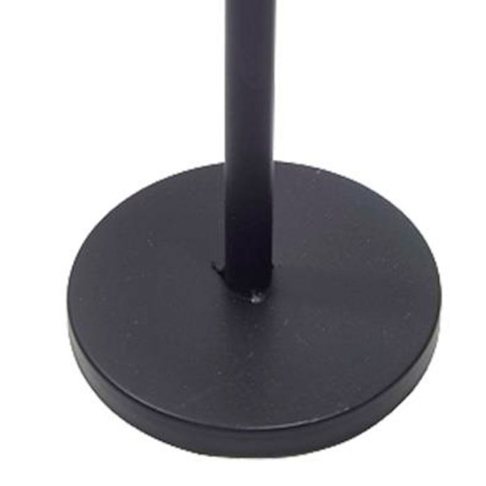 Candelabro de metal negro - Image 3