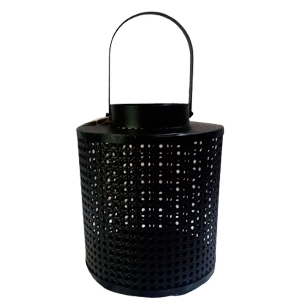 Linterna metálica negro mate - Galerías el Triunfo - 074072300392