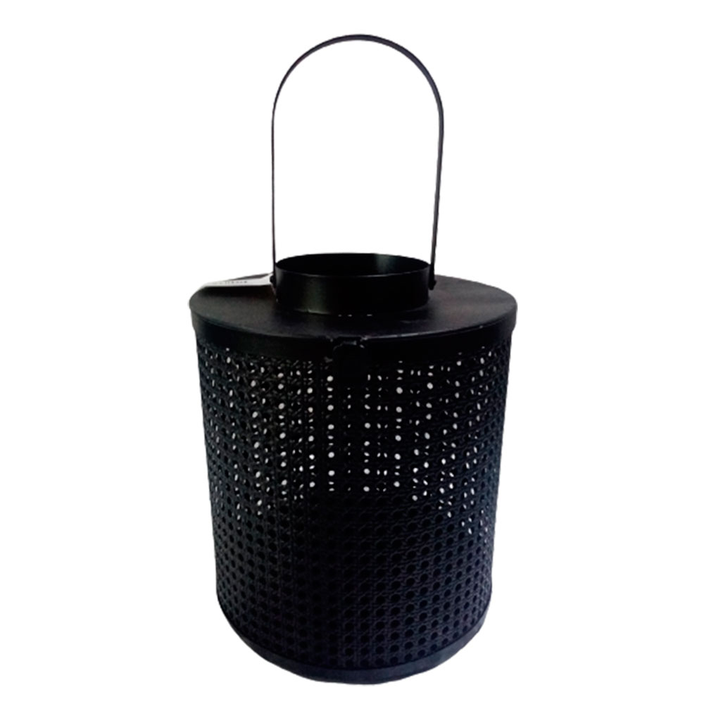Linterna metálica negro mate - Galerías el Triunfo - 074072300393