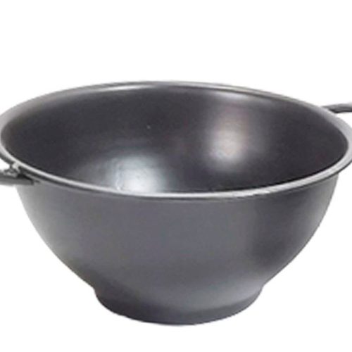 Maceta de metal