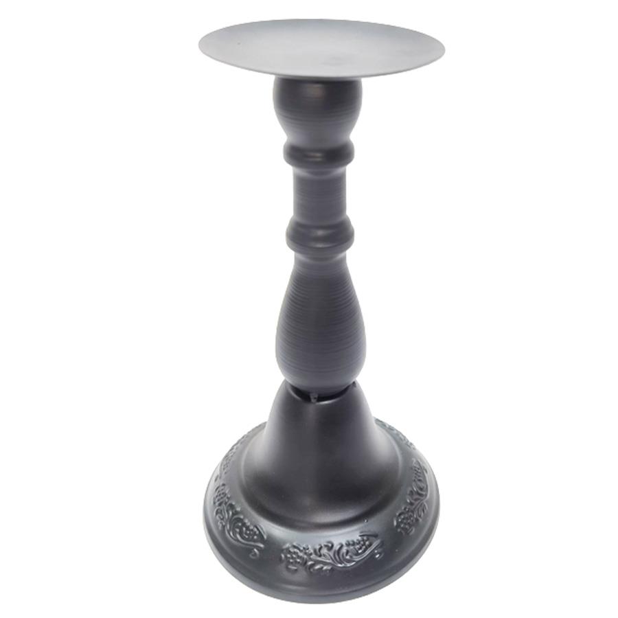 Candelabro de metal negro - Galerías el Triunfo - 074072300401