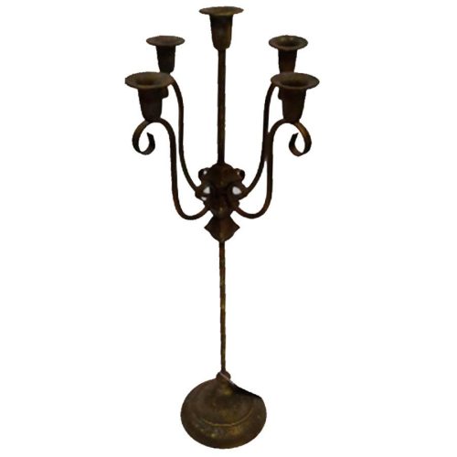 Candelabro de metal