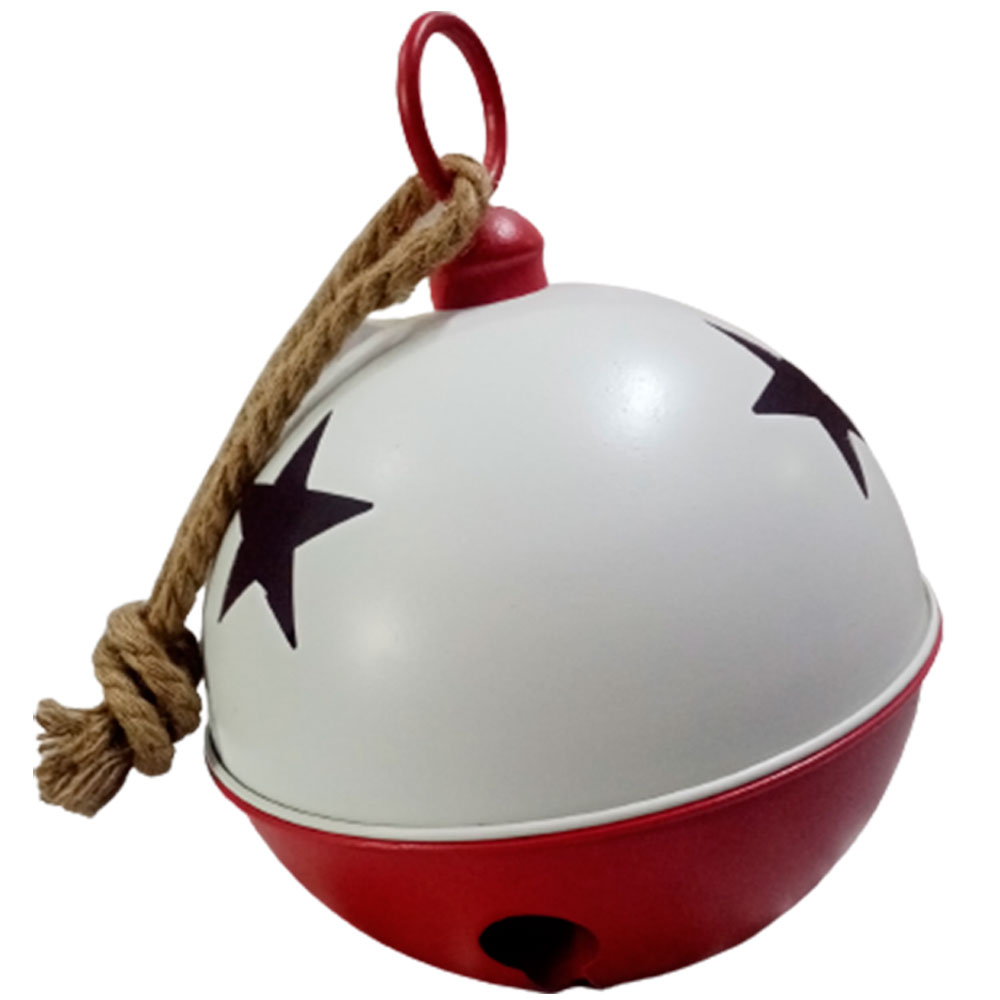 Cascabel de metal roja - Galerías el Triunfo - 074072300414