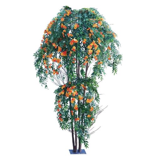 Árbol artificial de hojas