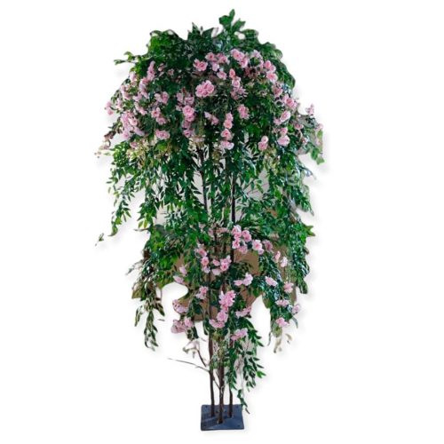 Árbol artificial de hojas