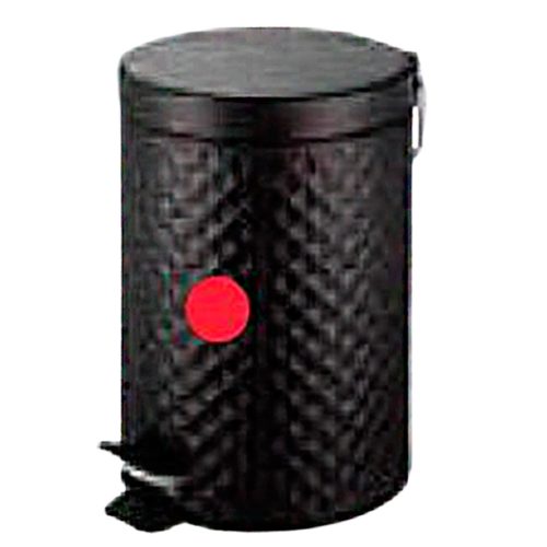 Bote de metal negro