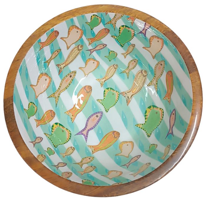Bowl de madera - Galerías el Triunfo - 081072782009