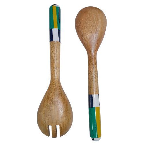 Juego de cucharones estampado