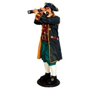 Pirata con catalejo