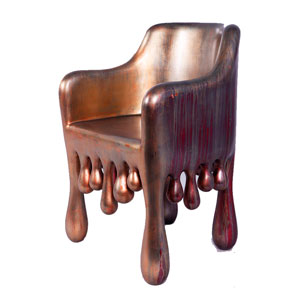 Silla diseño goteo color - Galerías el Triunfo - 081207289118