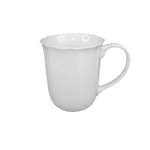 Taza de porcelana blanca - Galerías el Triunfo - 090007046187