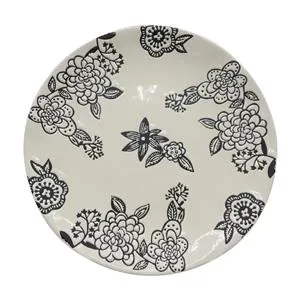 Plato de cerámica beige