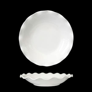 Plato blanco hondo