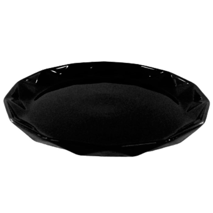 Plato de porcelana negra - Image 3