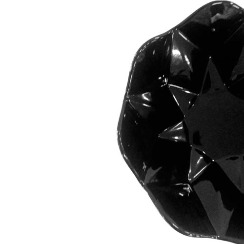 Bowl de porcelana negra