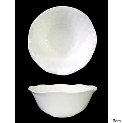 Bowl de porcelana blanco