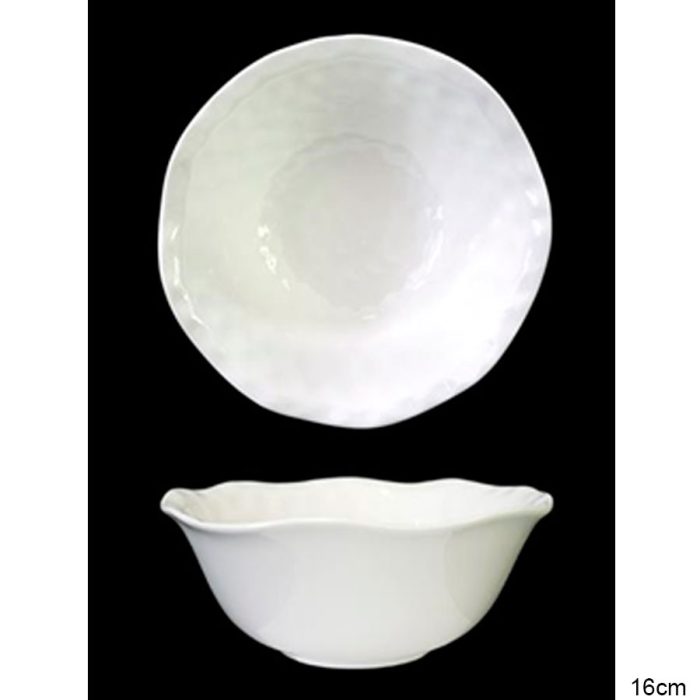 Bowl de porcelana blanco - Galerías el Triunfo - 090307370378