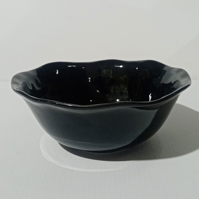 Bowl de porcelana negro - Galerías el Triunfo - 090307370379