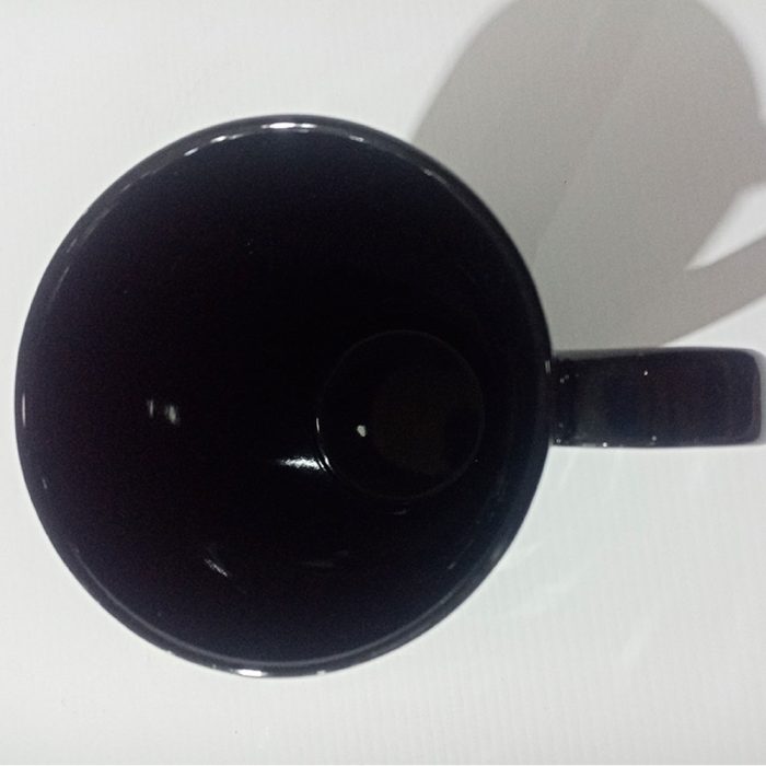 Taza de porcelana negra - Image 2