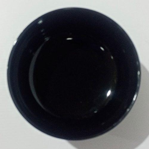 Bowl de porcelana negra