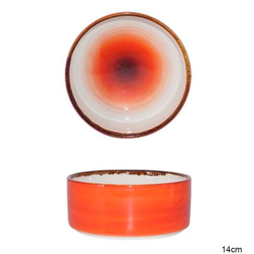 Bowl de porcelana blanco