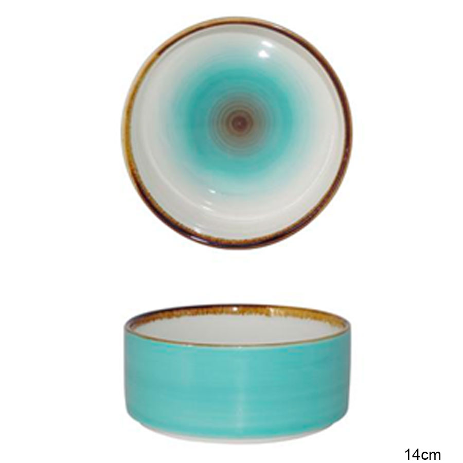 Bowl de porcelana blanco - Galerías el Triunfo - 090307370422