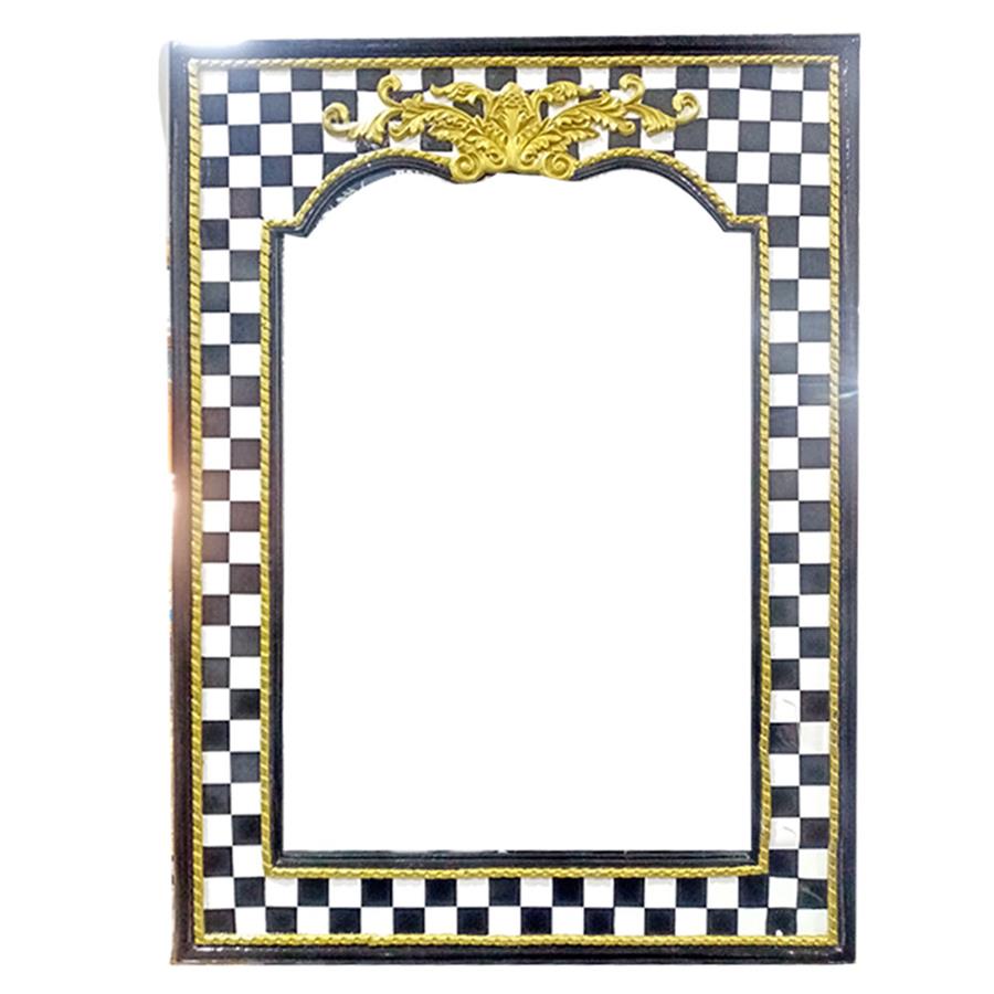 Espejo a cuadros blancos - Galerías el Triunfo - 090307370456