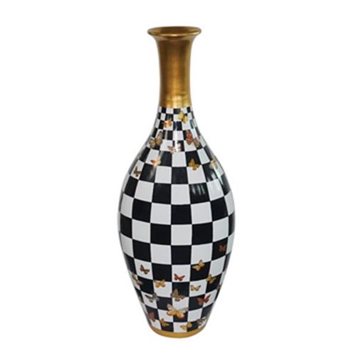 Jarrón de porcelana a