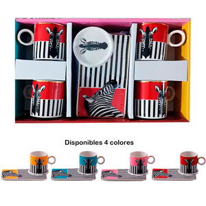 Juego de 4 tazas