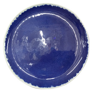 Plato de melamina azul - Galerías el Triunfo - 093072584007