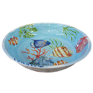 Bowl de melamina azul - Galerías el Triunfo - 093072584012