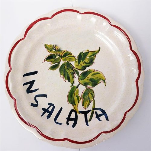 Plato de melamina estampado