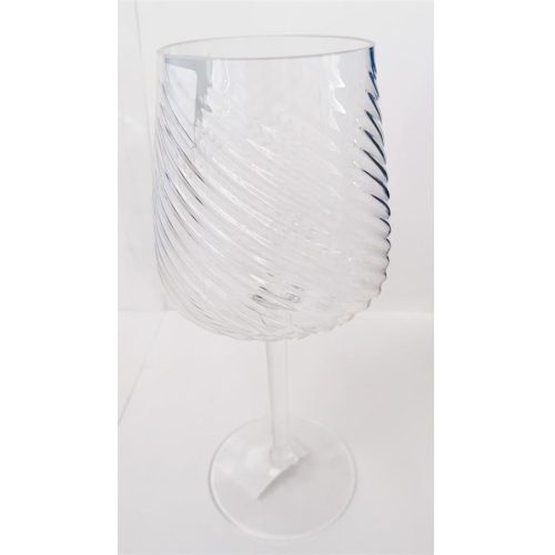 Copa de acrilico transparente
