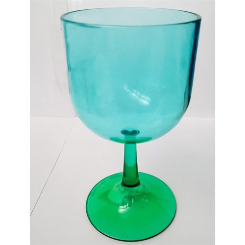 Copa de acrilico azul