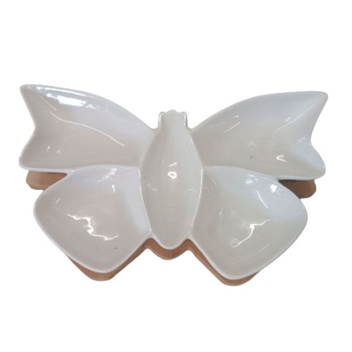 Juego botanero de porcelana