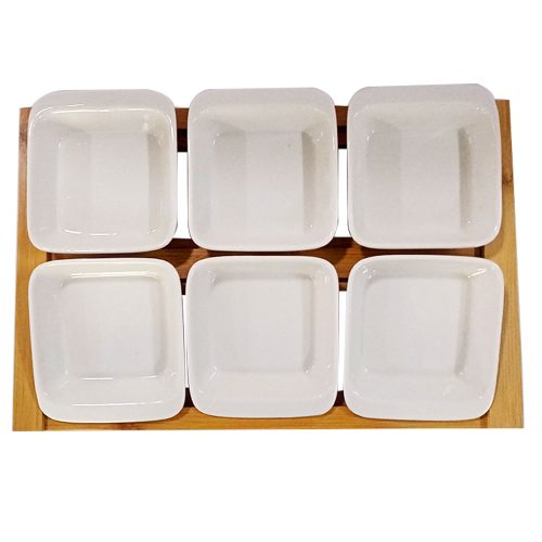 Juego de 6 platitos