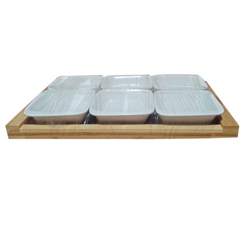 Juego de 6 platitos