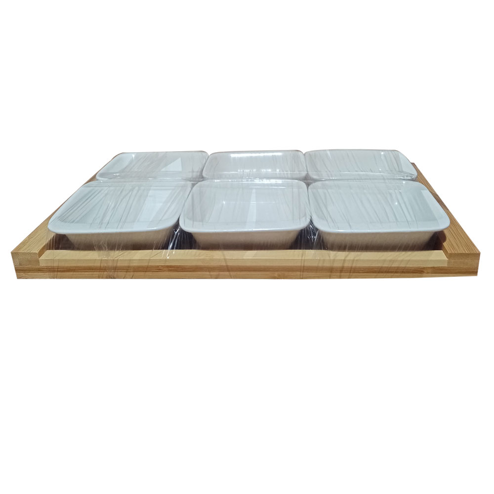 Juego de 6 platitos - Galerías el Triunfo - 093072744072