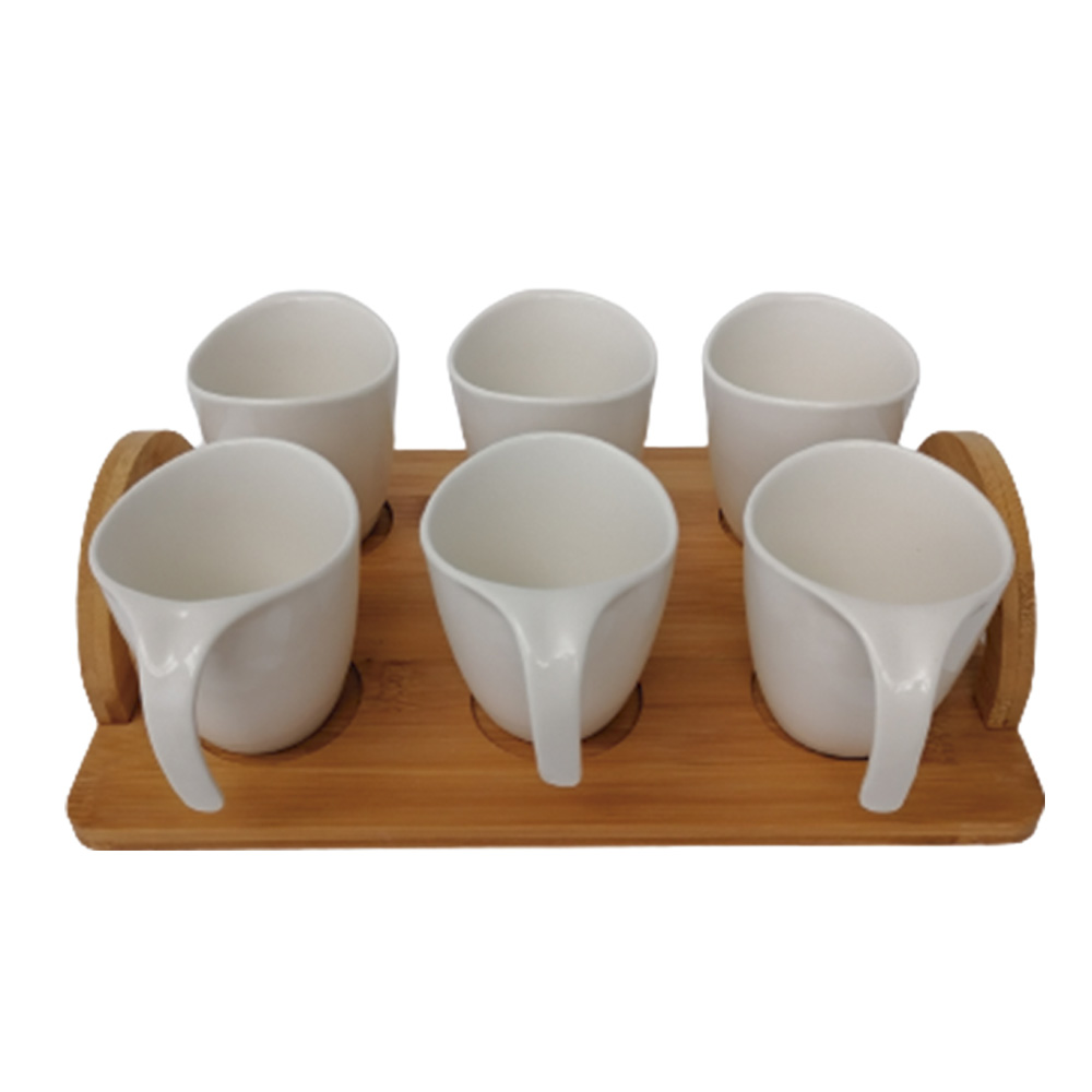 Juego de 6 tazas - Galerías el Triunfo - 093072744083