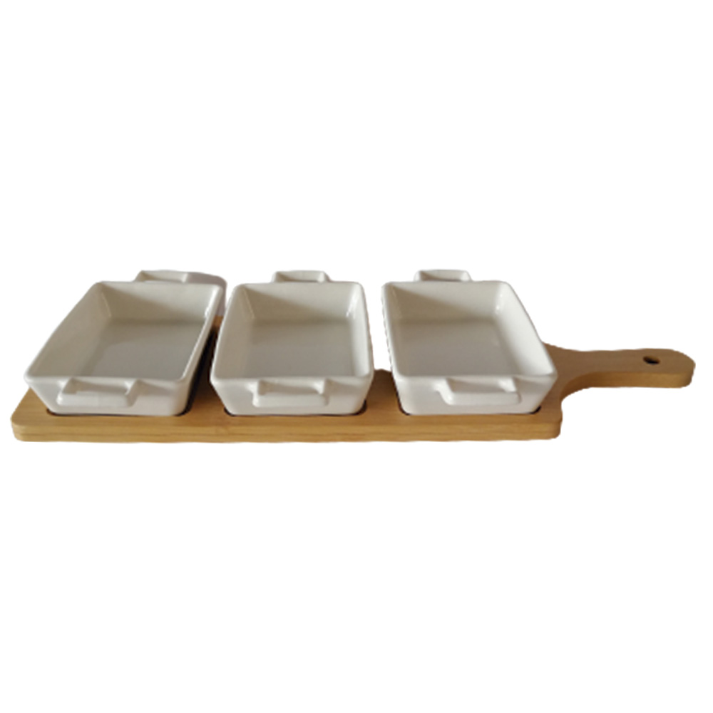 Juego de 3 platos - Galerías el Triunfo - 093072744093