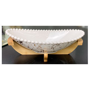 Bowl de porcelana oval