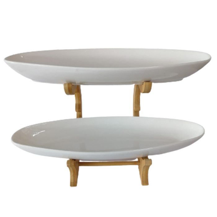 Juego de 2 platones - Galerías el Triunfo - 093072744122