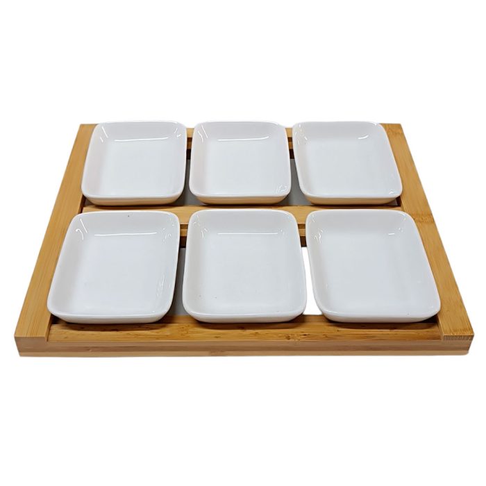 Juego de 6 platos - Galerías el Triunfo - 093072744129