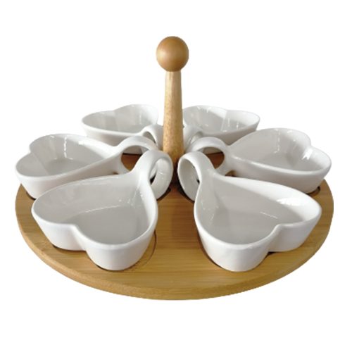 Juego de 6 platitos
