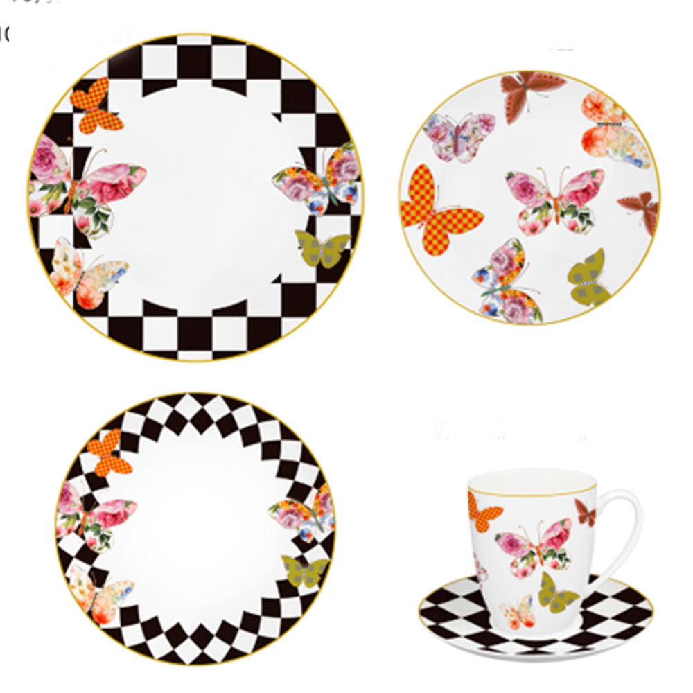 Juego de vajilla - Galerías el Triunfo - 095062426053