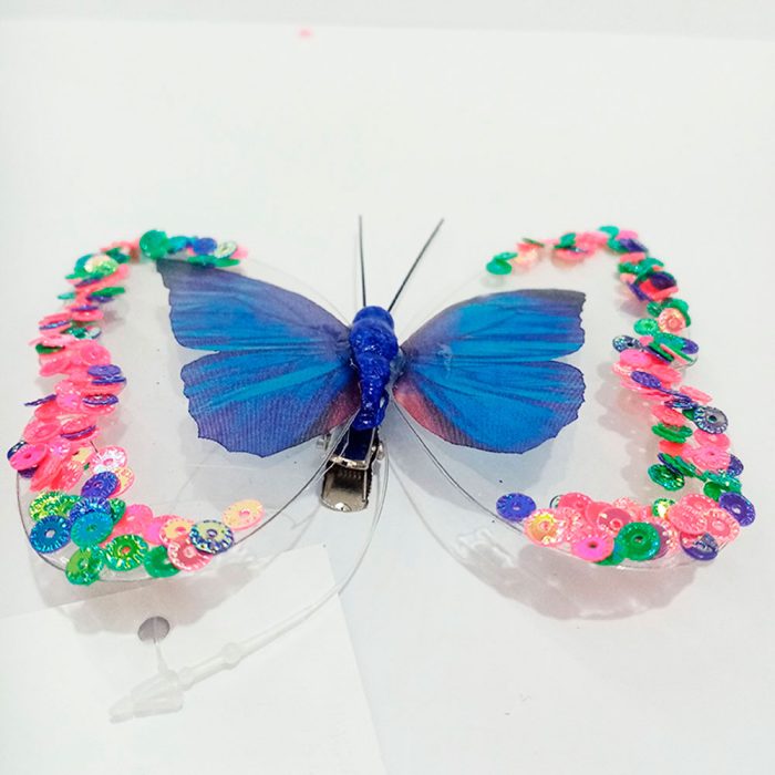 Mariposa azul transparente - Image 2