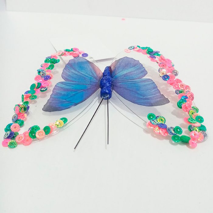 Mariposa azul transparente - Image 4