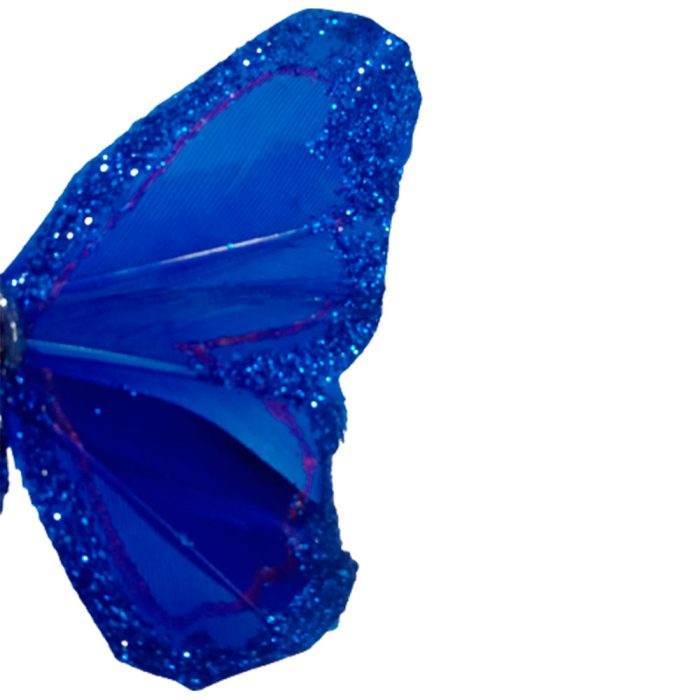 Mariposa azul con pinza - Image 5